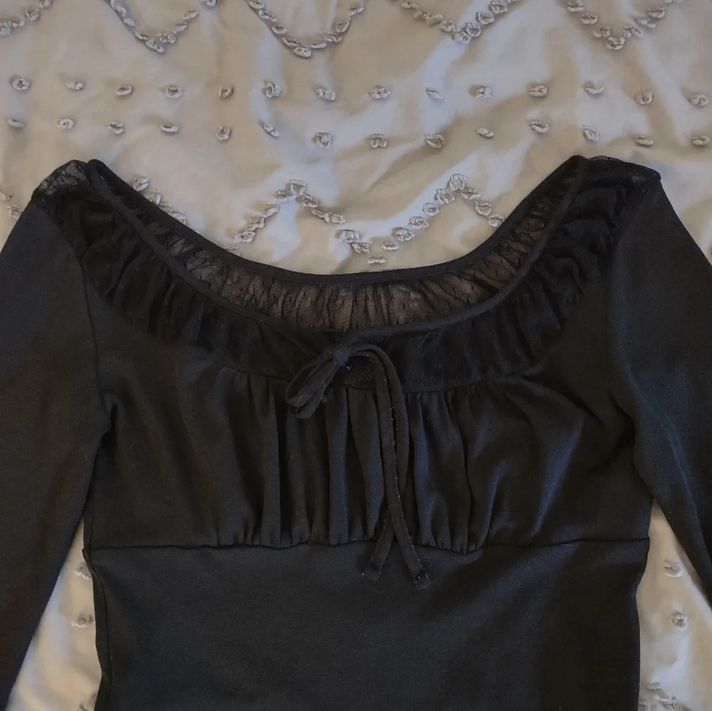 Express Blouse, Black S - Picture 2 of 3